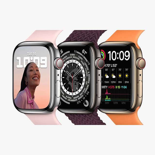 アップル、画面が大きくなった「Apple Watch Series 7」を今秋発売 