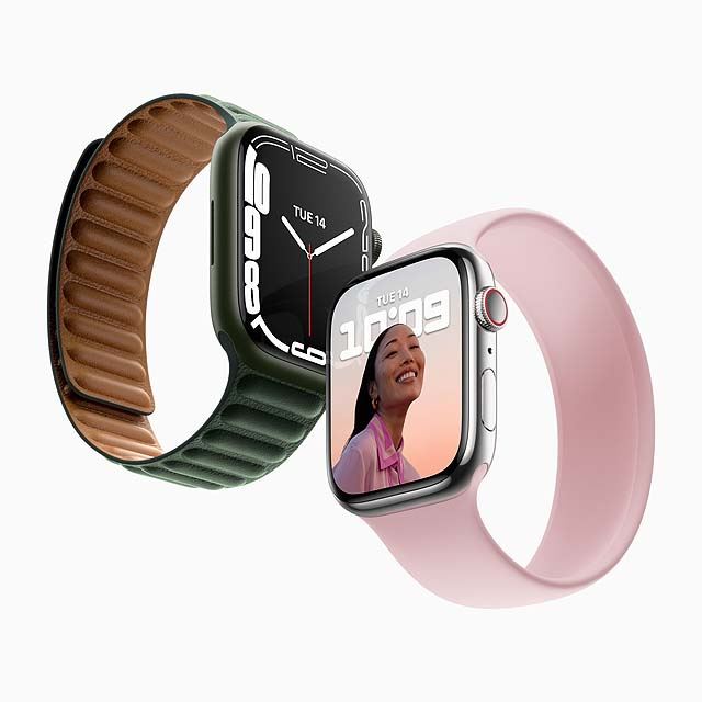 アップル、画面が大きくなった「Apple Watch Series 7」を今秋発売 ...