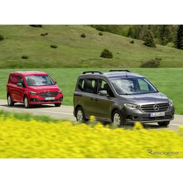 メルセデスベンツ 新型軽商用車 シタン 新型 欧州で受注を開始 価格 Com