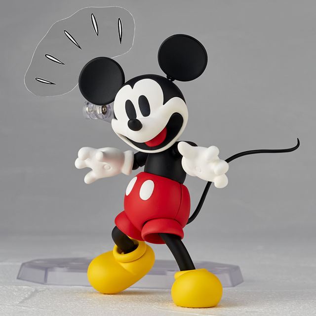 大特価新品ミッキーマウス フィギュア付き 腕時計 1960年代 当時物 日本製 箱付 手巻き時計 Disney キャラクター 雑貨 ミッキーマウス