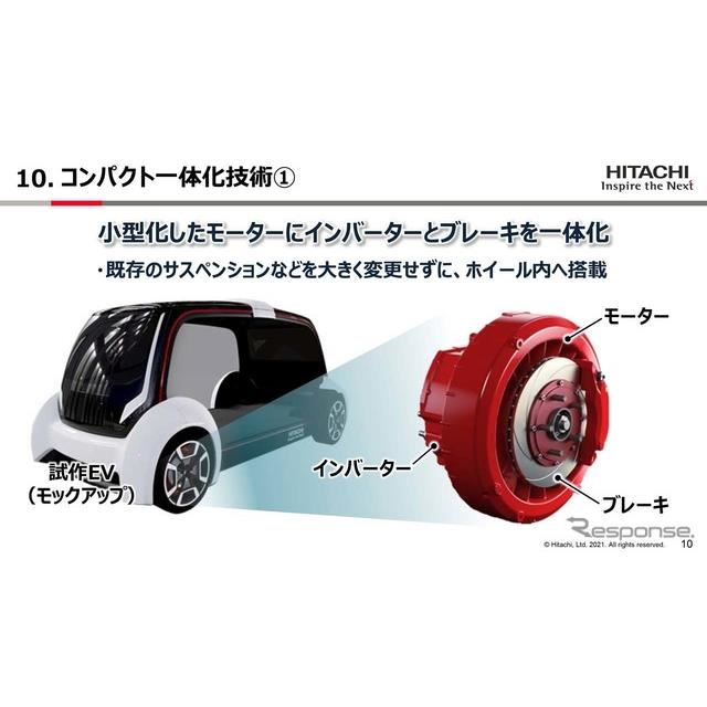 EVエコラン用 ミツバ製 14インチホイールインモーター