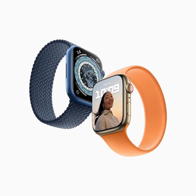 アップル、第7世代モデル「Apple Watch Series 7」を本日10/15発売 