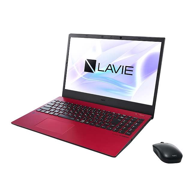 NECNEC LaVie i5 ノートパソコン 美品 人気の赤 11月末迄 - Windows