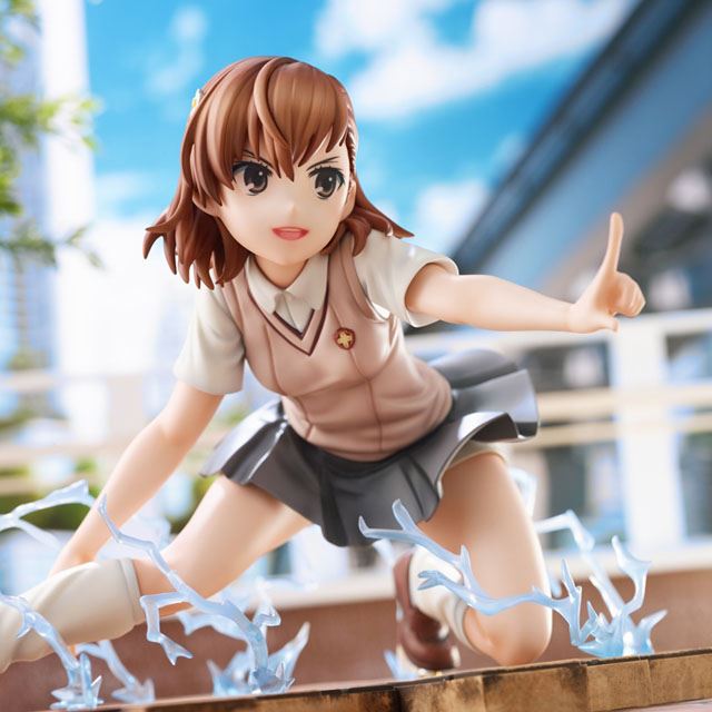 とある科学の超電磁砲t アニメのワンシーン のような御坂美琴フィギュア予約開始 価格 Com