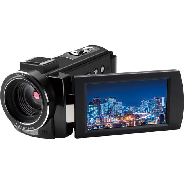 24,800円、「赤外線モード」搭載の4KビデオカメラをKEIYOが発売 - 価格.com