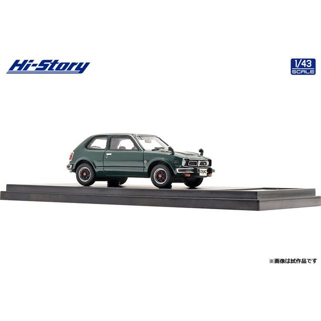 Hi-Story、1974年登場「初代シビックRS」を再現した1/43レジンモデル