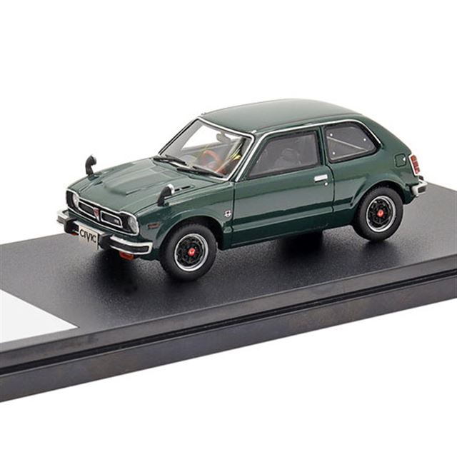 Hi-Story、1974年登場「初代シビックRS」を再現した1/43レジンモデル