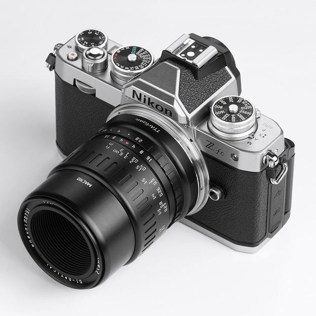 カメラ レンズ(単焦点) TTArtisan、マクロレンズ「40mm f/2.8 MACRO C」 ニコンZ/キヤノンEF-M 