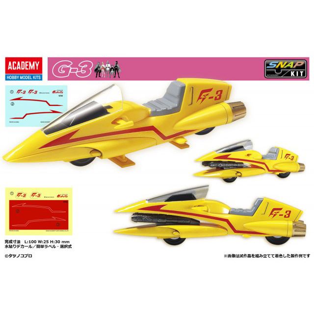 科学忍者隊 ガッチャマン」G-1～G-4号を収めたモデルキットを4,180円で12月発売 - 価格.com