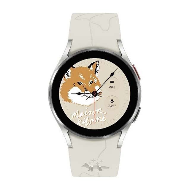 サムスン、台数限定のスマートウォッチ「Galaxy Watch4 Maison Kitsune 
