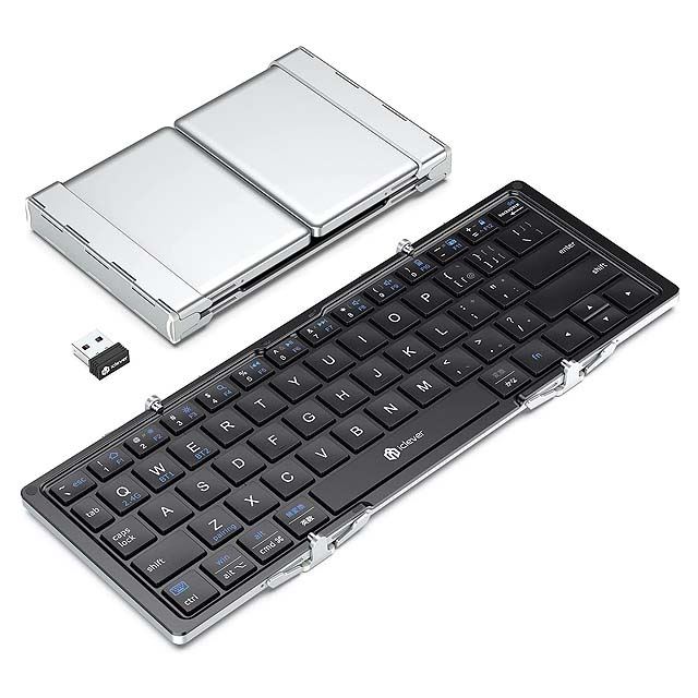iClever、185gの折りたたみ式ワイヤレスキーボード「IC-BK03 SE」 - 価格.com