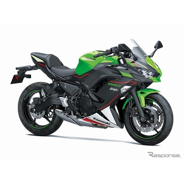 カワサキ Ninja 650/Z650、2022年モデル発売へ 新グラフィック採用 - 価格.com