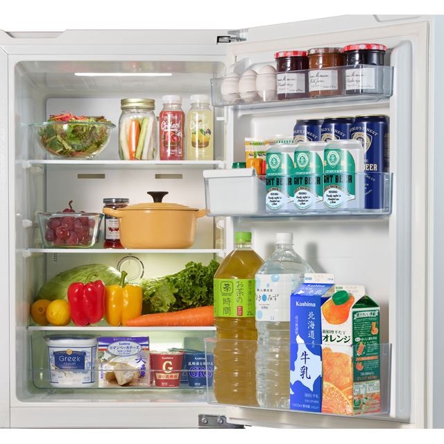 ハイセンス、2段式スライドケース冷凍室を採用した162L冷蔵庫「HR-D16F