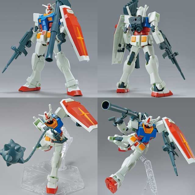 ガンプラ「ENTRY GRADE 1/144 RX-78-2 ガンダム」フルウェポン仕様の 