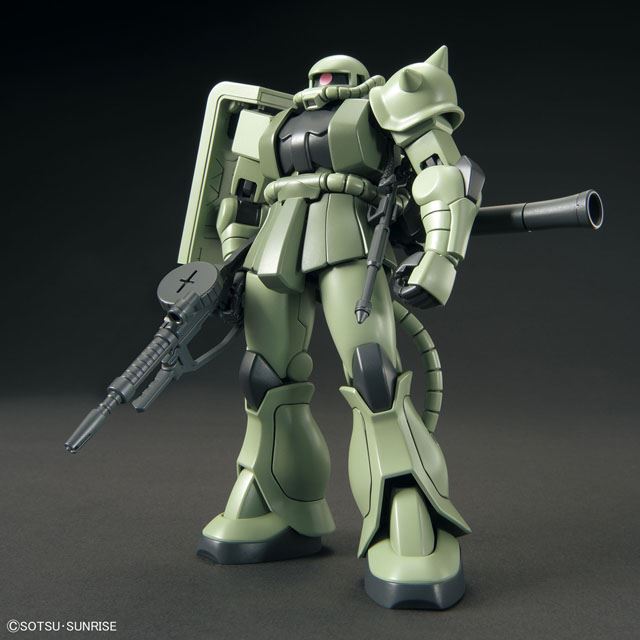 ガンダム」“アニメのような可動”を楽しめるガンプラ「HG 1/144 ザクII