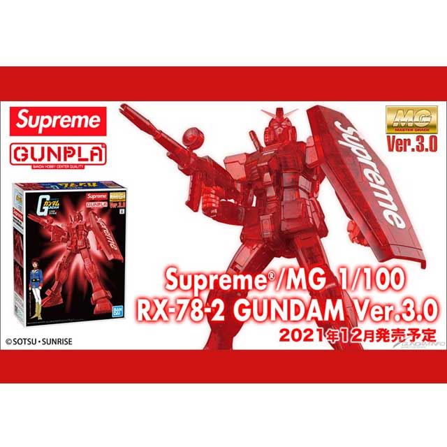 2個セット Supreme MG 100 RX-78-2 GUNDAM