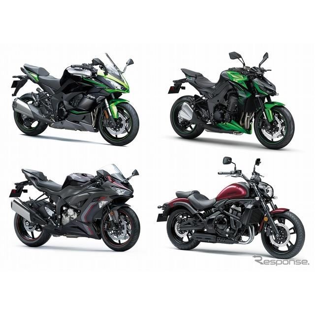 カワサキ、Ninja 1000SX など4モデルの新色を2022年1月14日に発売