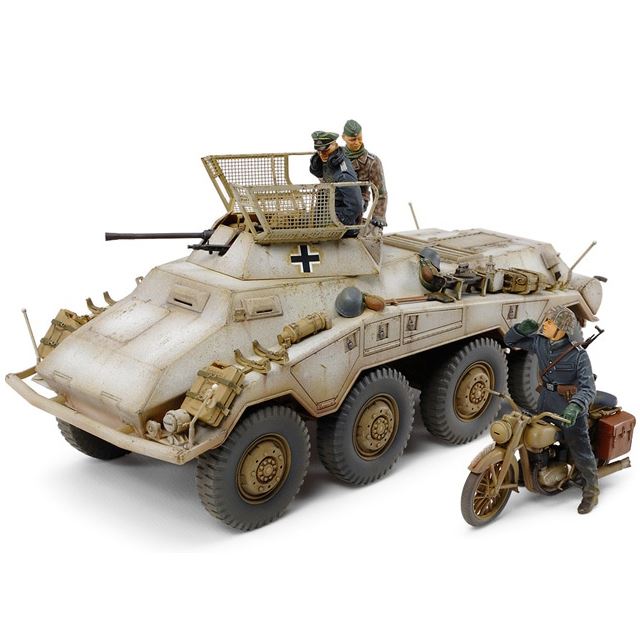 タミヤ 1 35 ドイツ重装甲車sd Kfz 234 1 発売へ イタレリ社の秀作キットを改良 価格 Com