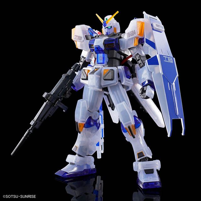 ガンダム4号機」「ガンダム5号機」クリアカラーの限定ガンプラが1/15