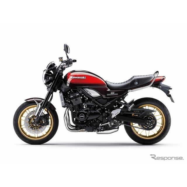 カワサキ『Z900RS』Z誕生50周年記念モデル登場、火の玉カラー