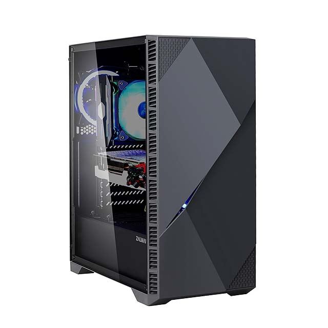 ZALMAN、ドスパラ限定モデルのPCケース「Z3 Iceberg Black」 - 価格.com