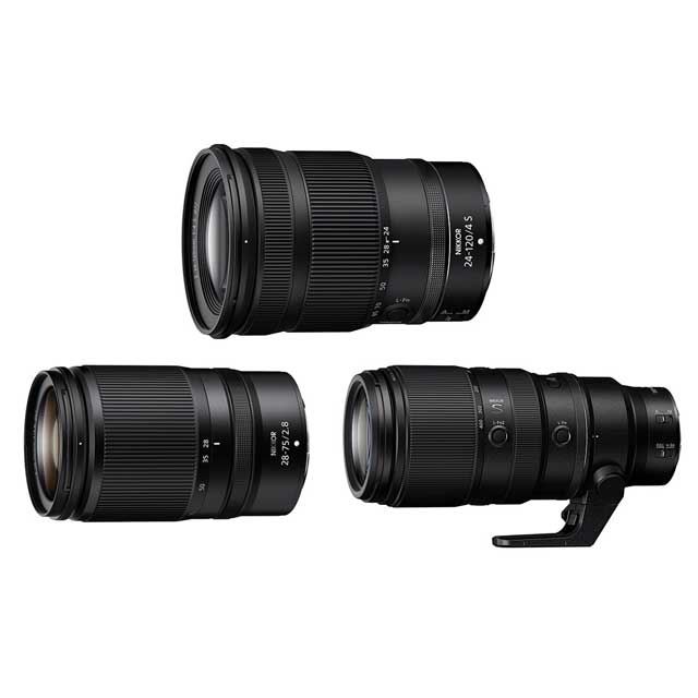 ニコン、NIKKOR Zレンズ「24-120mm」「28-75mm」「100-400mm」の発売日