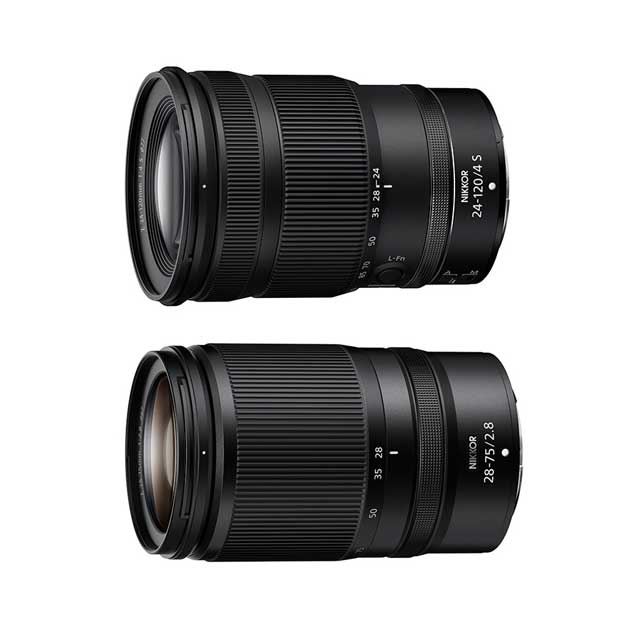 ニコン、NIKKOR Zレンズ「24-120mm f/4 S」「28-75mm f/2.8」を本日1