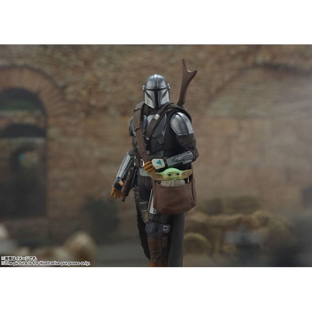 ディン・ジャリン素顔＆グローグー付き「S.H.Figuarts マンダロリアン 