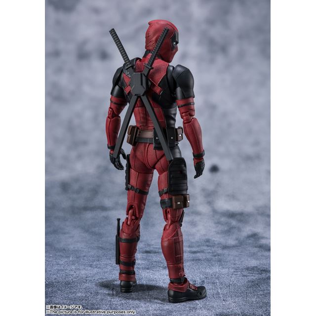 バンダイ「S.H.Figuarts デッドプール」2/26発売、背中に刀を装着可能