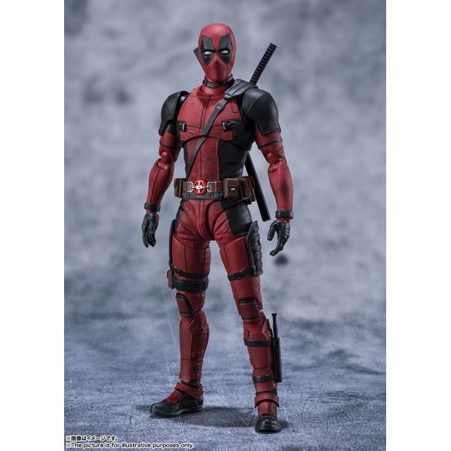 バンダイ「S.H.Figuarts デッドプール」2/26発売、背中に刀を装着可能 