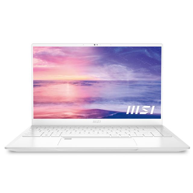 MSI、ピュアホワイトの14型フルHDビジネスノートPC「Prestige 14 A11