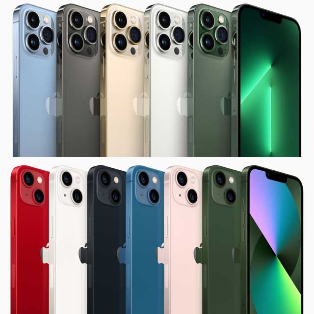 アップル、iPhone 13シリーズの「アルパイングリーン