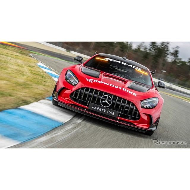 F1マシンを導くセーフティカーは730馬力、メルセデスAMG GT ブラック