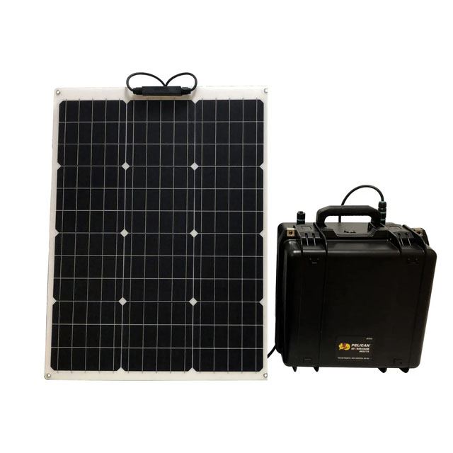 可搬型太陽光発電システム「SG12-M50SPM-B50LIM」