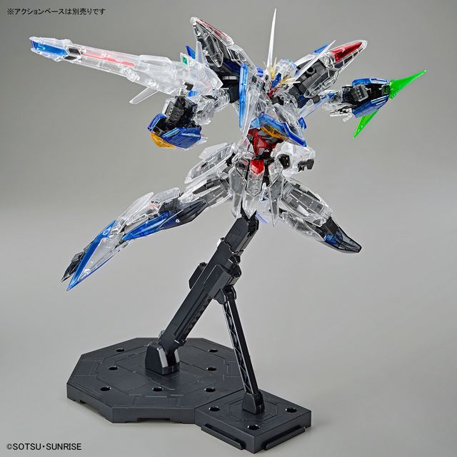 クリアカラーの限定ガンプラ「MG 1/100 エクリプスガンダム」が4/29 