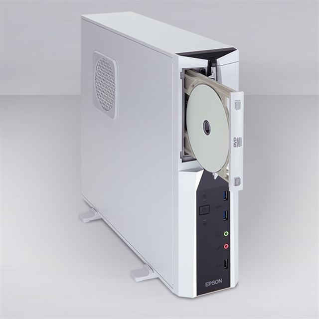 エプソン、幅約98mmのスリムデスクトップPC「Endeavor MR5000」など 