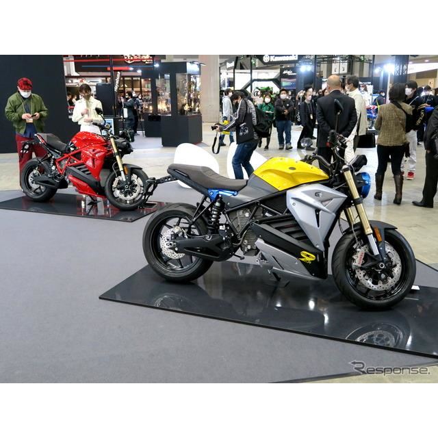 Energicaのスポーツバイクタイプの電動バイク（東京モーターサイクルショー2022）