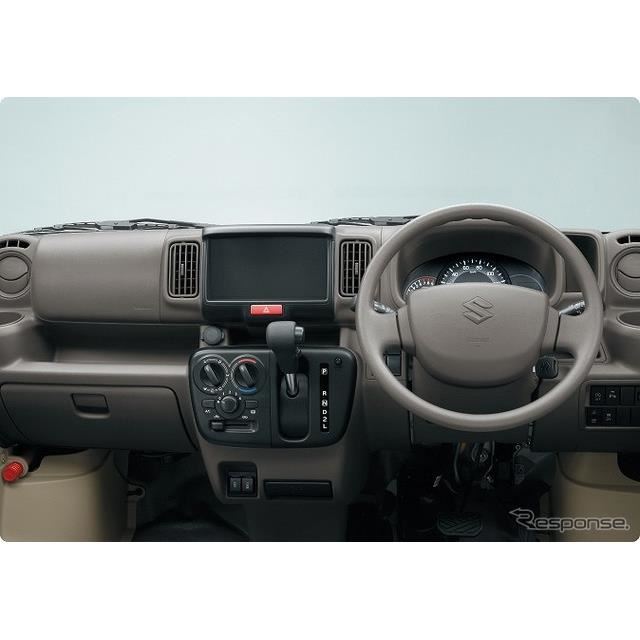 スズキ・エブリイ PC 2WD 4AT車 バックアイカメラ付ディスプレイオーディオ装着車 インパネ