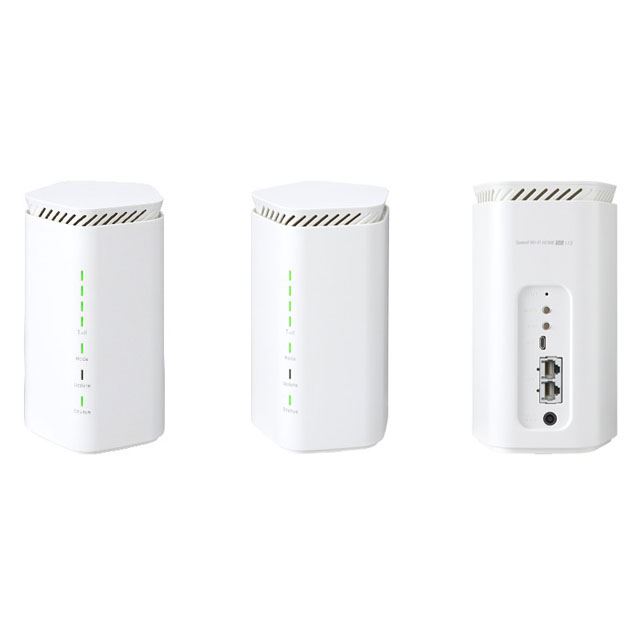 auとUQ、5G対応のホームルーター「Speed Wi-Fi HOME 5G L12」を11月5日 