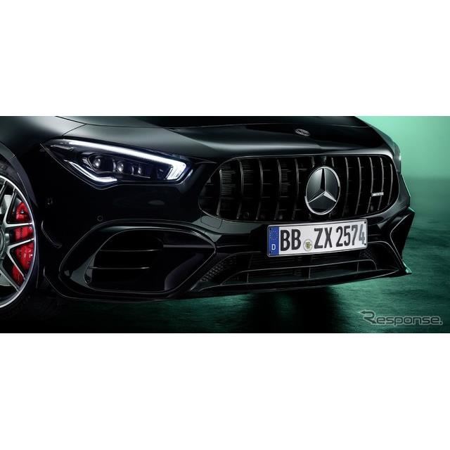 ベンツ　A45S AMG TURBO W177 マットブラック　エンブレム メルセデスベンツ A45S AMG TURBO 4MATIC+ W177 グロスブラック
