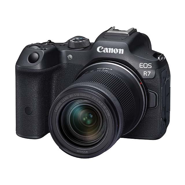 キヤノン、APS-Cミラーレスカメラ最上位「EOS R7」