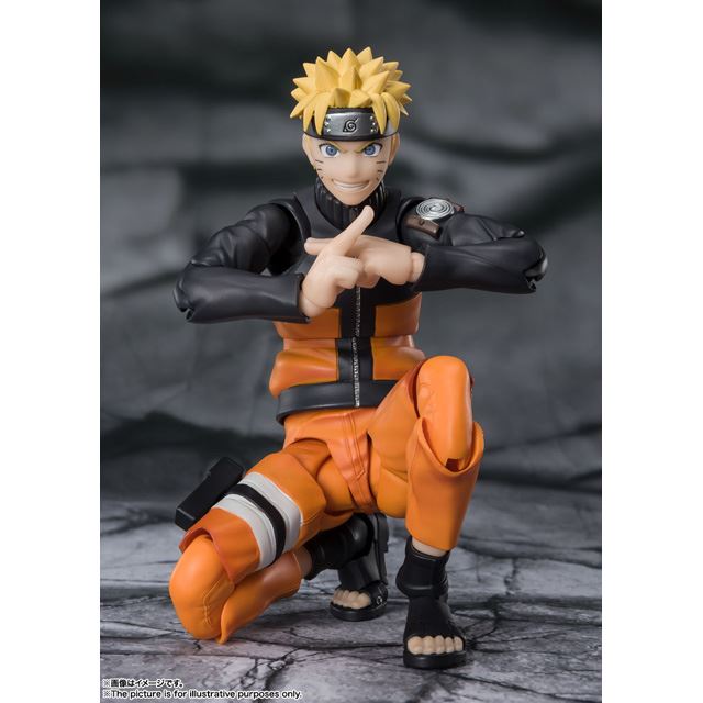 NARUTO -ナルト- 疾風伝」完全新規造形のS.H.Figuarts うずまきナルト