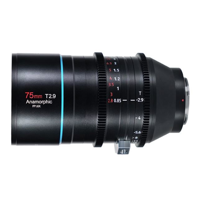 SIRUI、フルサイズ用アナモルフィックレンズの第2弾「75mm T2.9 1.6 ...