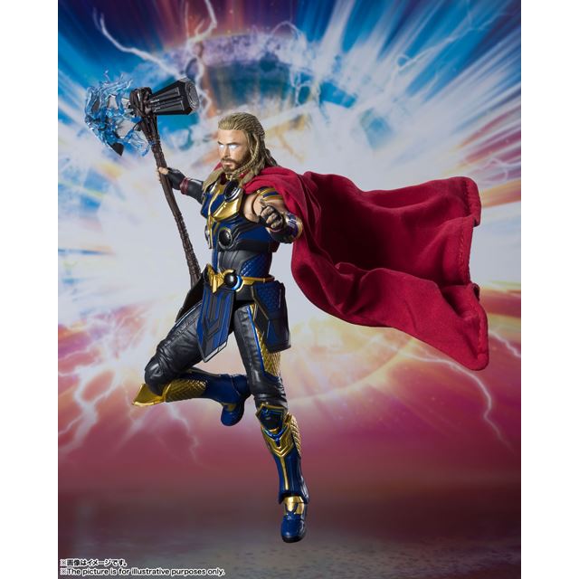 バンダイ、完全新規造形で再現した「S.H.Figuarts ソー（ソー/ラブ＆サンダー）」 - 価格.com