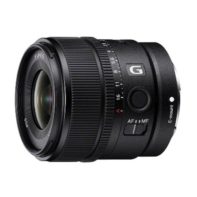 ソニー、APS-C対応「E PZ 10-20mm F4 G」「E 15mm F1.4 G」「E 11mm F1