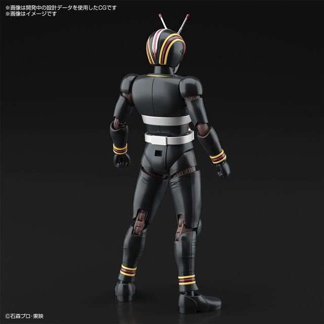 仮面ライダーBLACK」がFigure-rise Standardで登場、ハンドパーツ5種が