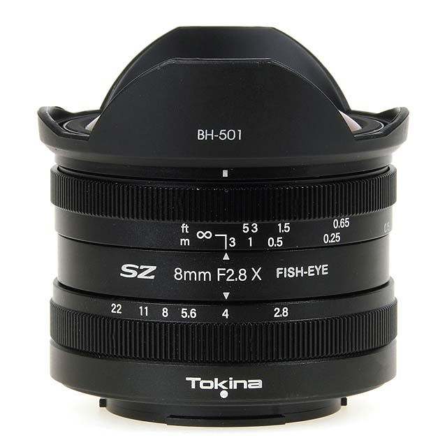 トキナー、APS-C対応の対角魚眼レンズ「Tokina SZ 8mm F2.8 FISH-EYE ...