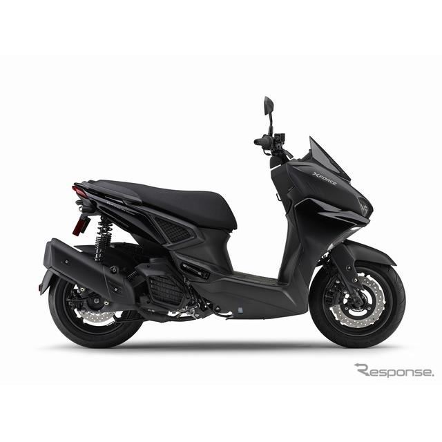 ヤマハ Xフォース ABS 発売へ、斬新なスタイリングの軽二輪スクーター 