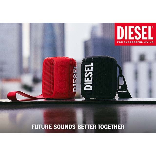 DIESEL」ブランドと提携したワイヤレススピーカー - 価格.com