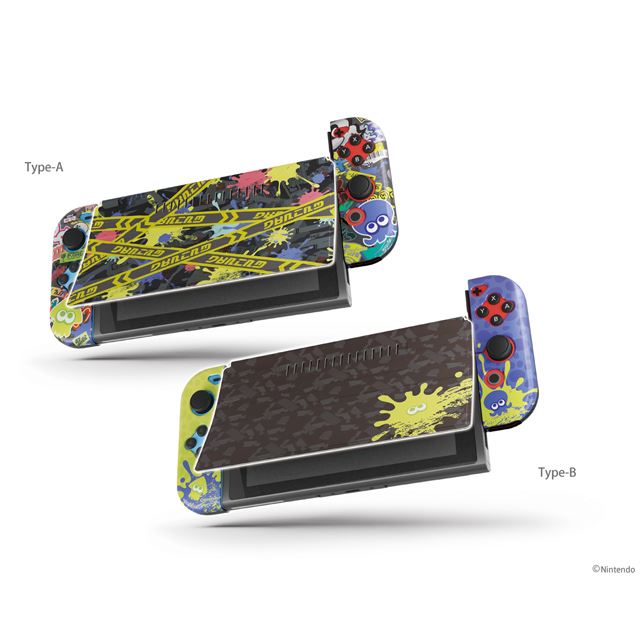 スプラトゥーン3」デザインのNintendo Switch用アクセサリーが予約開始 